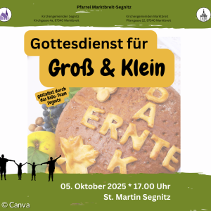 Groß- und Kleingottesdienst